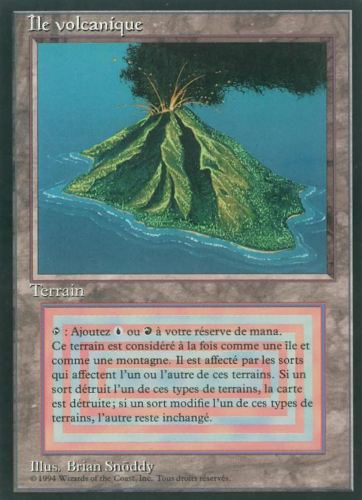 Volcanic Island - French