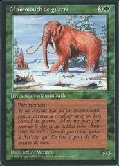 War Mammoth - French