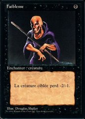 Weakness - French