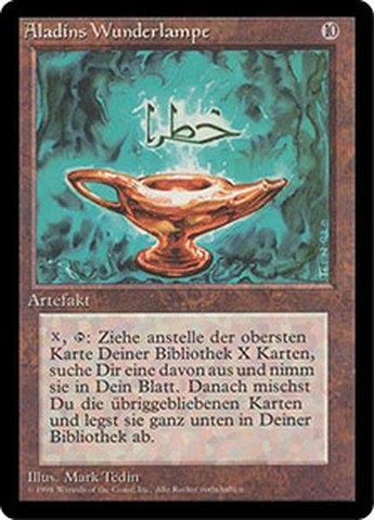 Aladdins Lamp - German