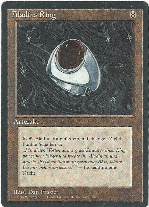 Aladdins Ring - German