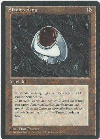 Aladdins Ring - German