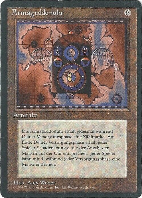 Armageddon Clock - German