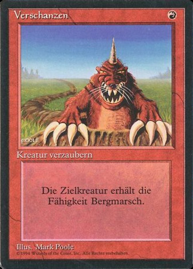 Burrowing - German