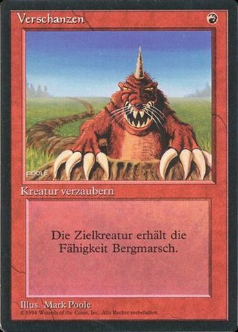 Burrowing - German