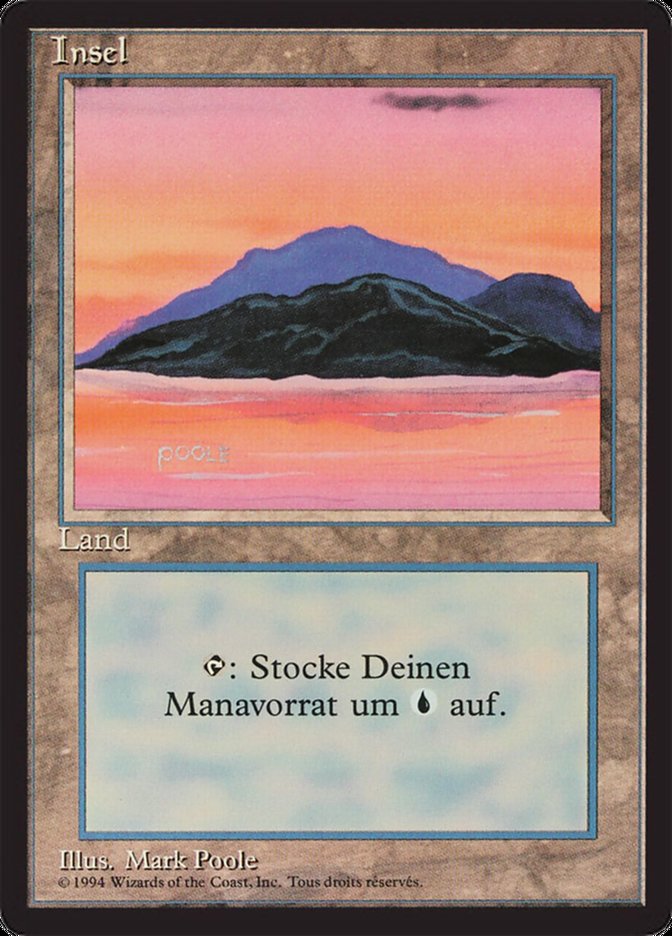 Island (Blue) - German