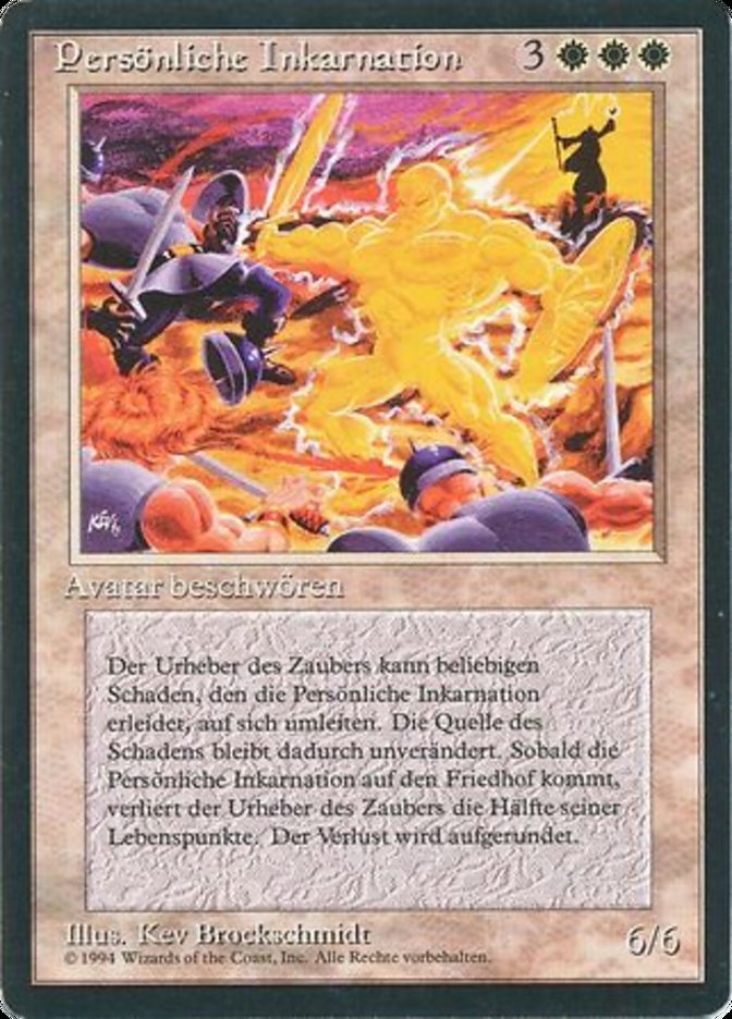 Personal Incarnation - German