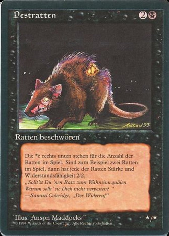 Plague Rats - German