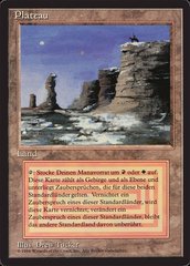 Plateau - German