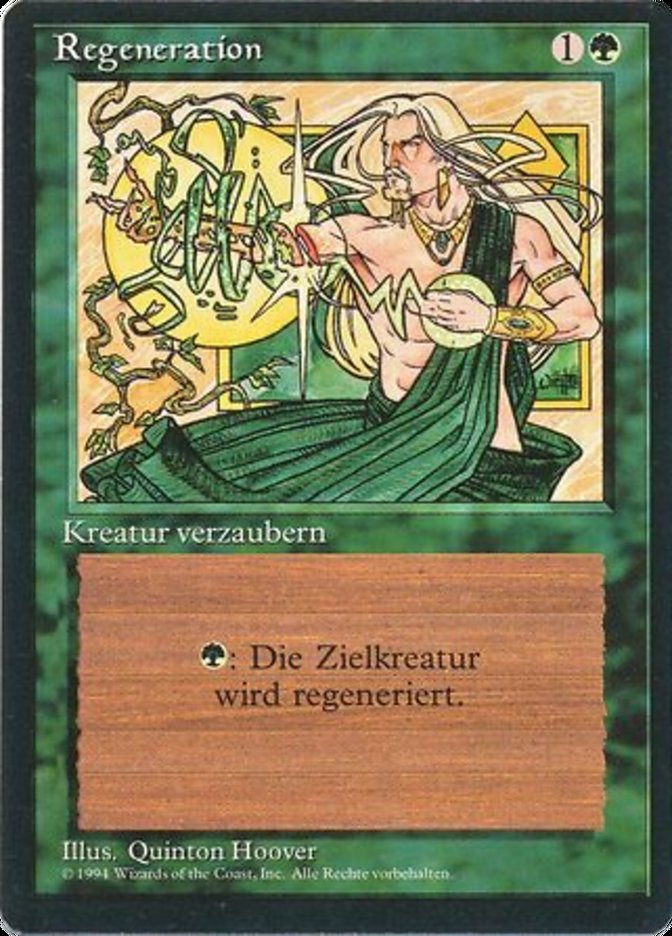 Regeneration - German