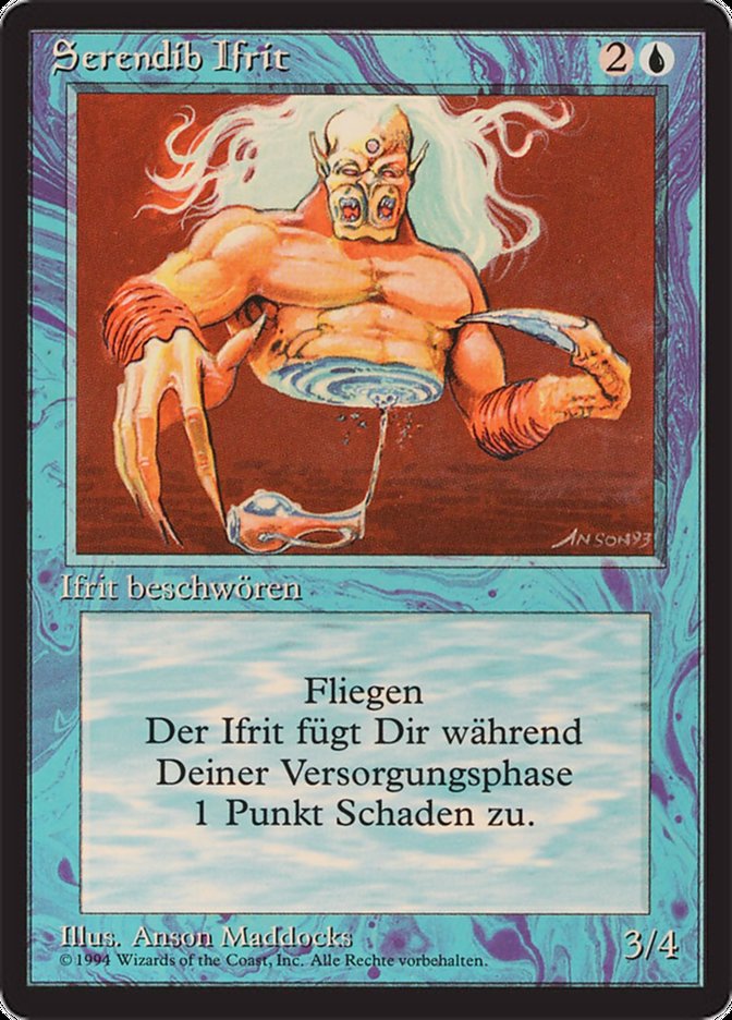 Serendib Efreet - German