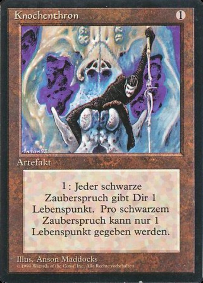 Throne of Bone - German