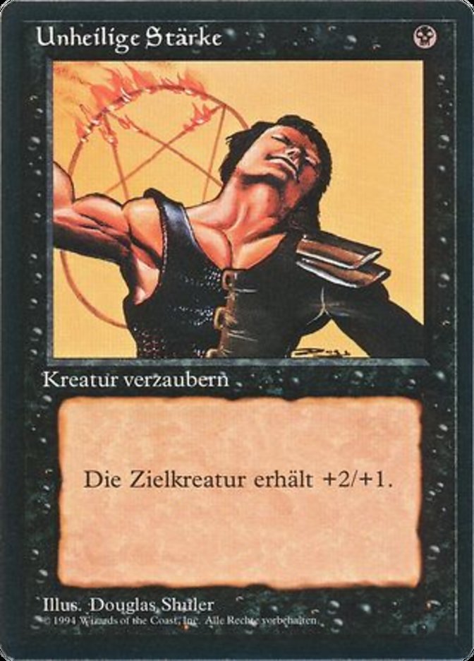 Unholy Strength - German