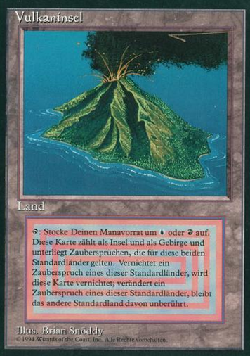 Volcanic Island - German
