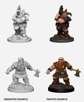 D&D Nolzurs Marvelous Miniatures: Male Dwarf Barbarian