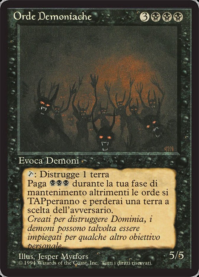 Demonic Hordes - Italian