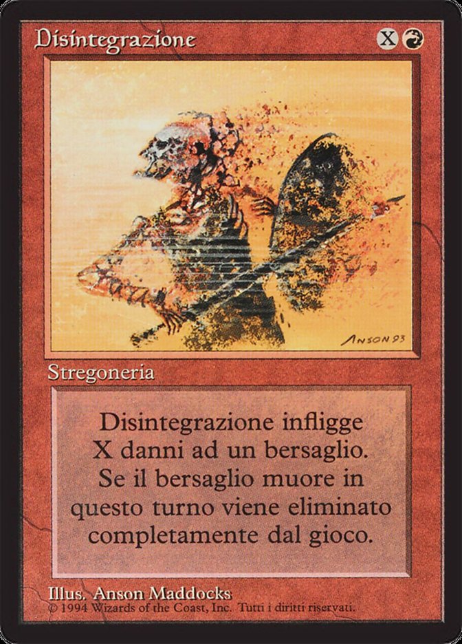 Disintegrate - Italian