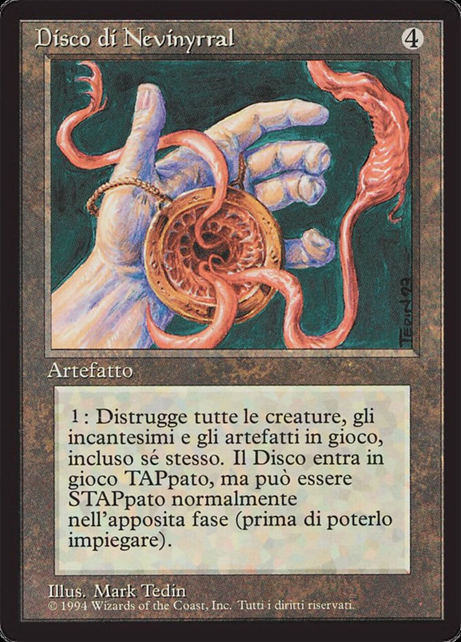 Nevinyrrals Disk - Italian