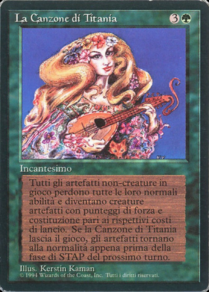 Titanias Song - Italian