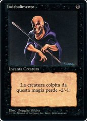 Weakness - Italian