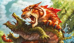 Keyforge - Mighty Tiger Playmat