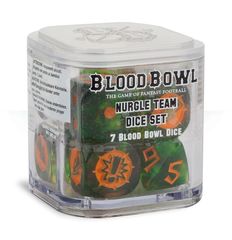 Blood Bowl Nurgle Team Dice Set