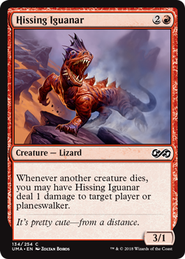 Hissing Iguanar - Foil