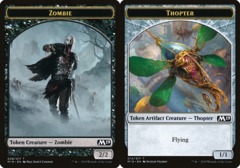 Thopter (014) // Zombie (008) Double-Sided Token