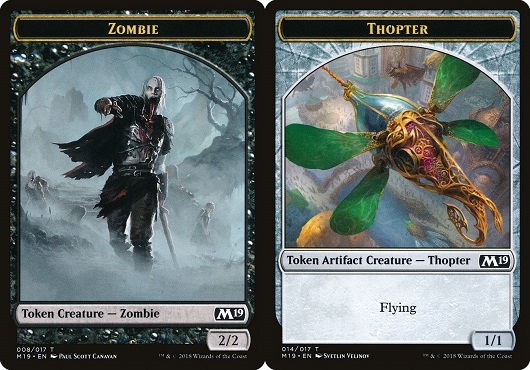 Zombie Token // Thopter Token - Game Night