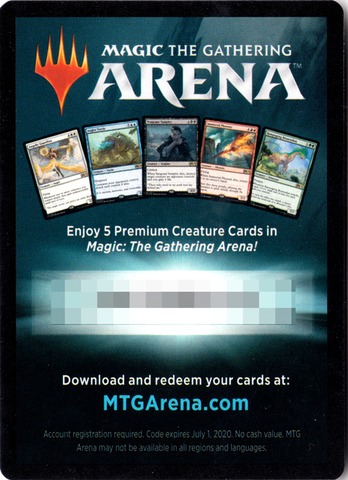 MTG Arena Code Card - Gift Pack 2018