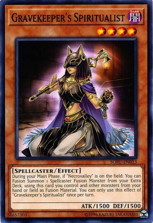Gravekeepers Spiritualist - SOFU-EN013 - Common - Unlimited Edition
