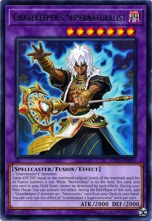 Gravekeepers Supernaturalist - SOFU-EN035 - Rare - Unlimited Edition