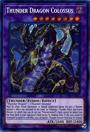Thunder Dragon Colossus - SOFU-EN037 - Secret Rare - Unlimited Edition