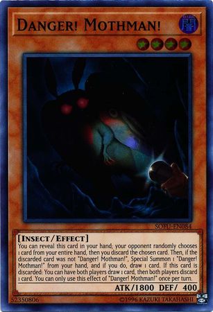 Danger! Mothman! - SOFU-EN084 - Super Rare - Unlimited Edition