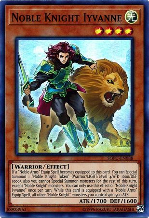 Noble Knight Iyvanne - SOFU-EN088 - Super Rare - Unlimited Edition