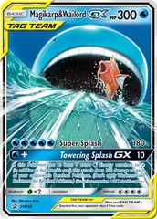 Magikarp & Wailord GX - SM166 - SM Black Star Promo