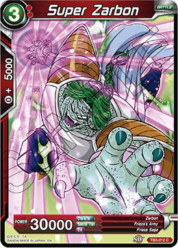 Super Zarbon - TB3-012 - C