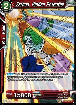 Zarbon, Hidden Potential - TB3-013 - C