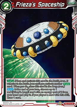 Friezas Spaceship - TB3-016 - UC