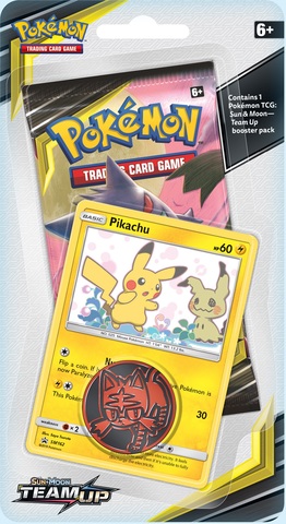 Sun & Moon - Team Up Checklane Blister Pack - Pikachu