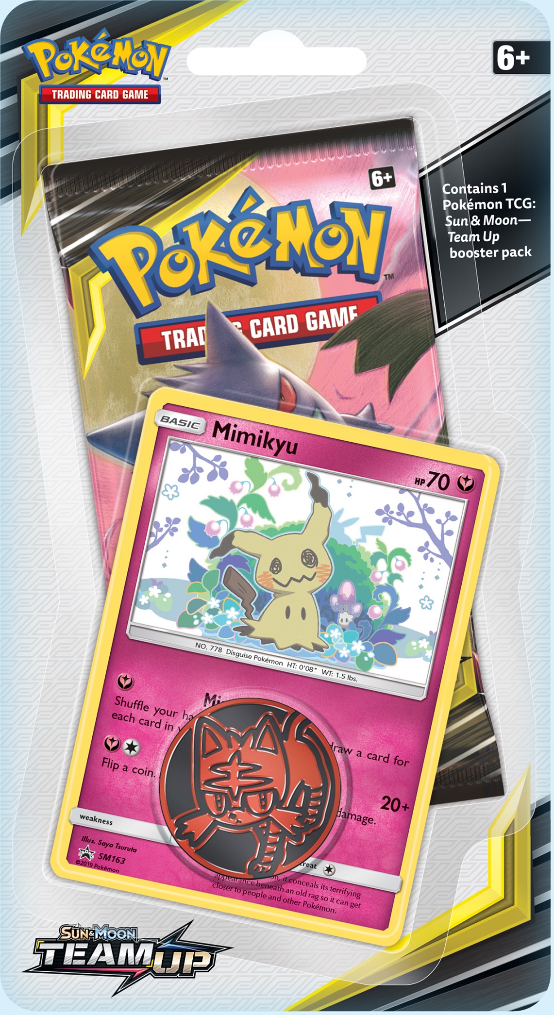 Sun & Moon - Team Up Checklane Blister Pack - Mimikyu