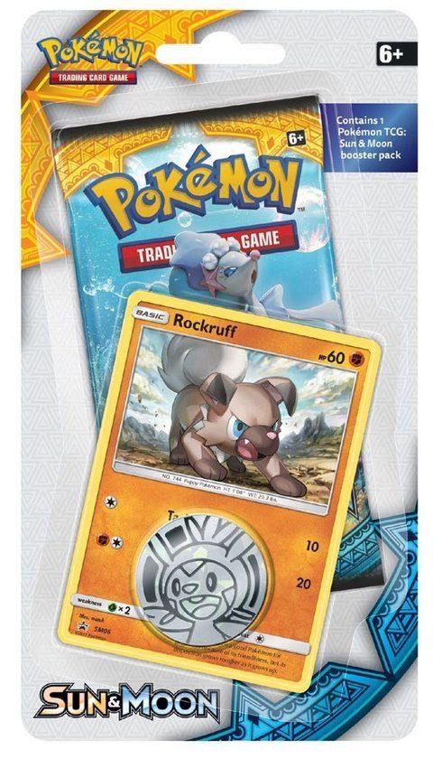 Sun & Moon - Base Set Check Lane Blister - Rockruff