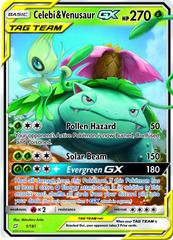 Celebi & Venusaur GX - 1/181 - Ultra Rare