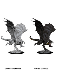 D&D Nolzur's Marvelous Miniatures: Young Black Dragon (73682)