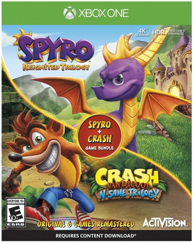 Spyro Reignited Trilogy & Crash Bandicoot N Sane Trilogy
