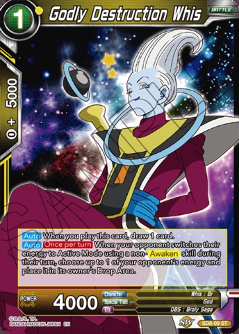 Godly Destruction Whis - SD8-09 - ST