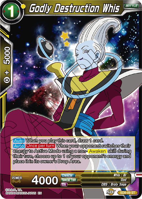 Godly Destruction Whis - SD8-09 - ST