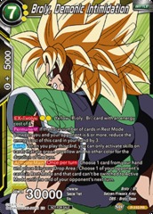 Broly, Demonic Intimidation - P-110 - PR