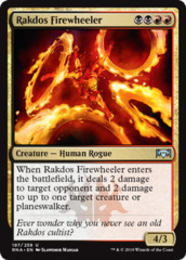 Rakdos Firewheeler - Foil