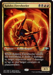 Rakdos Firewheeler - Foil - Open House Promo